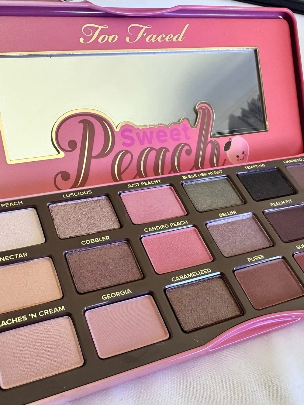 Too Faced Sweet Peach Eyeshadow Palette - Peach & Pink Tones